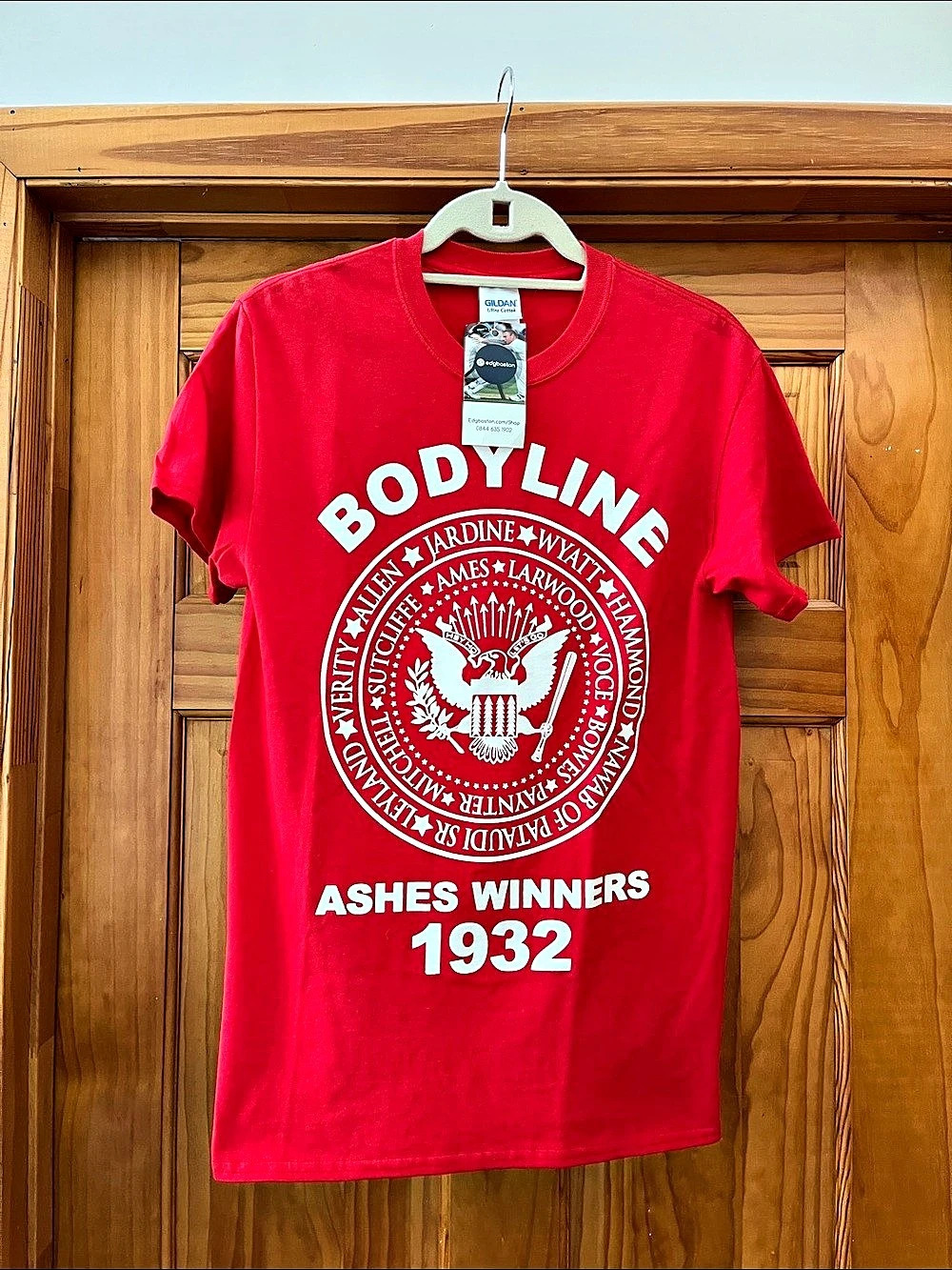 Gildan Bodyline Ashes Winners 1932 T-Shirt